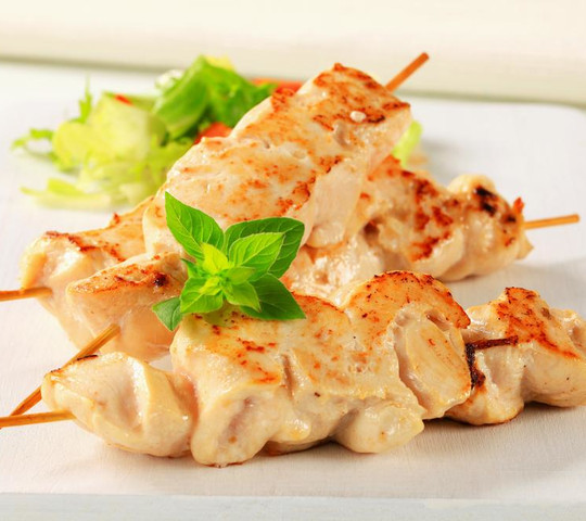 Шашлычок из куриной грудки