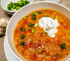 Суп из красной чечевицы с курицей